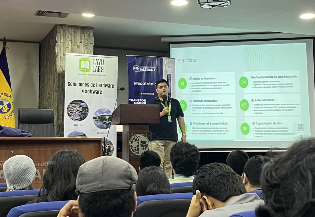Inspirando innovación desde la Mecatrónica: Nuestra visita a la Universidad Politécnica Salesiana
